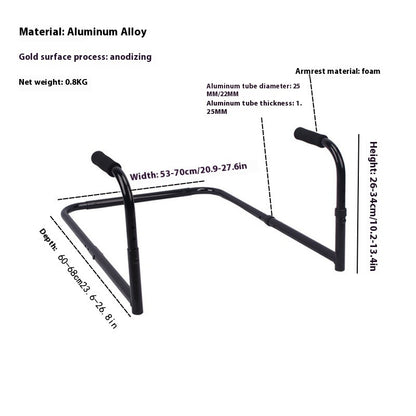 Aluminum Alloy Armrest For Elderly Sofa Standing Auxiliary