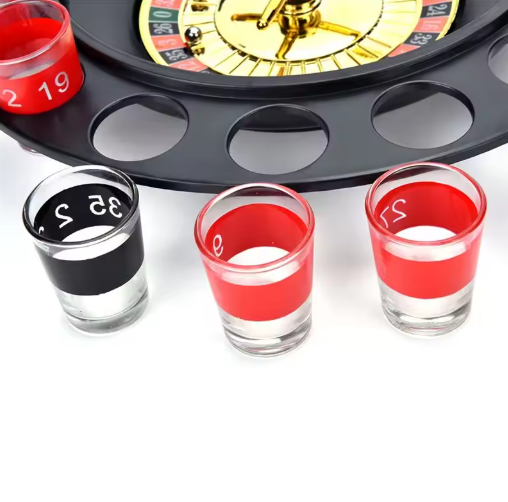 Russian Roulette Glass