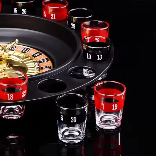 Russian Roulette Glass